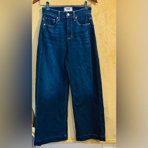 PAIGE ~high-rise wide-leg jeans